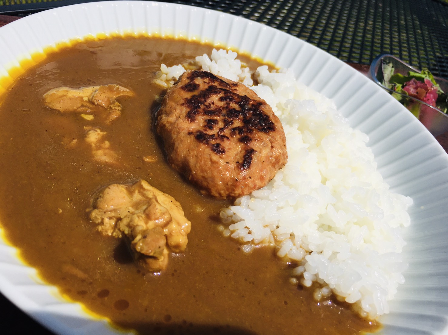 下田ポークハンバーグカレーライス